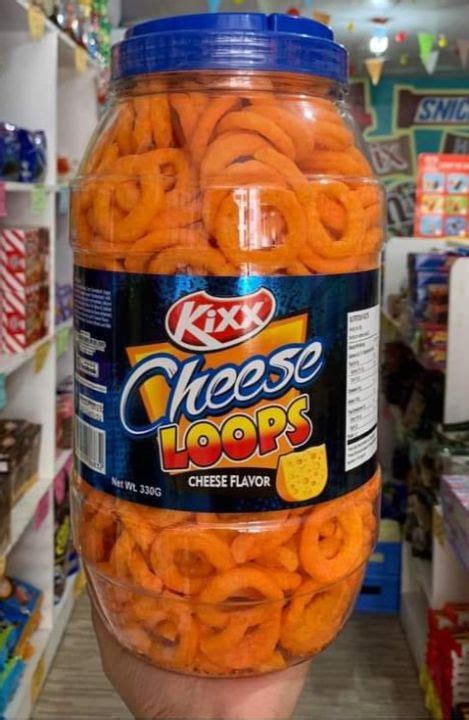 Kixx Cheese Curls (450g) .